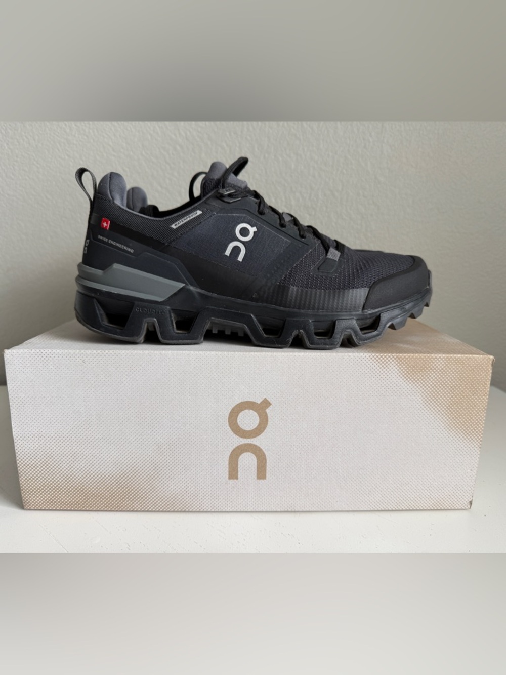 Women’s On Cloudwander Waterproof Hiking Shoes